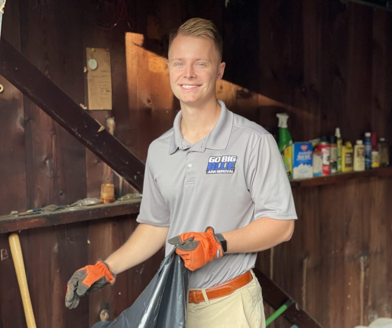 Junk Removal Expert Smiling