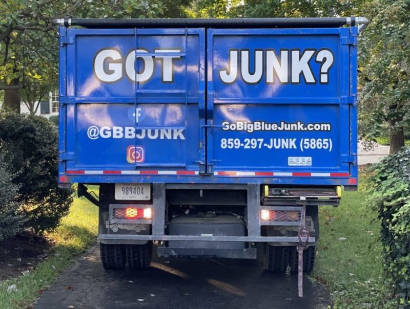 Image of Go Big Blue Junk Removal Truck